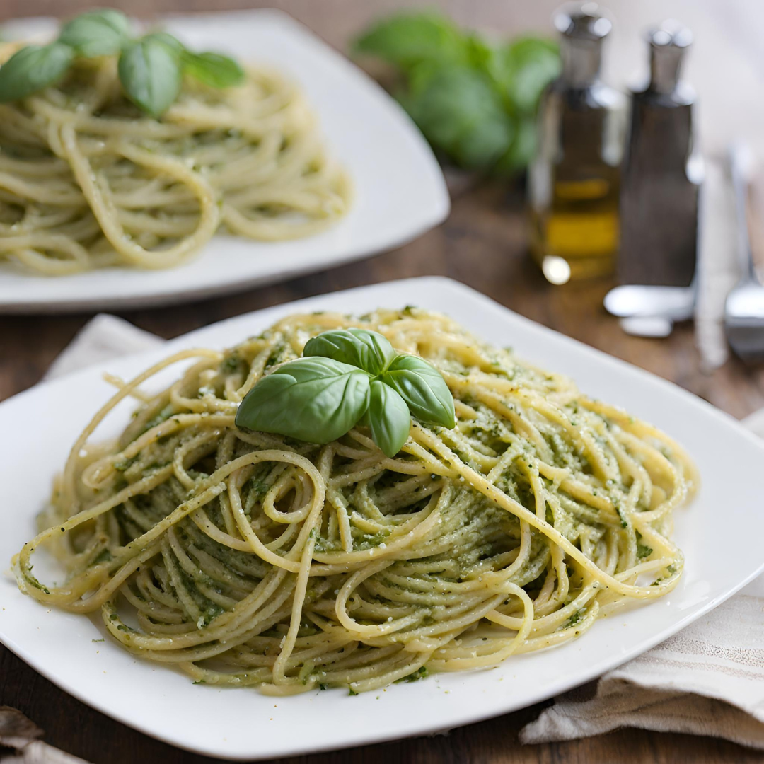 Lime & Basil Pesto Pasta