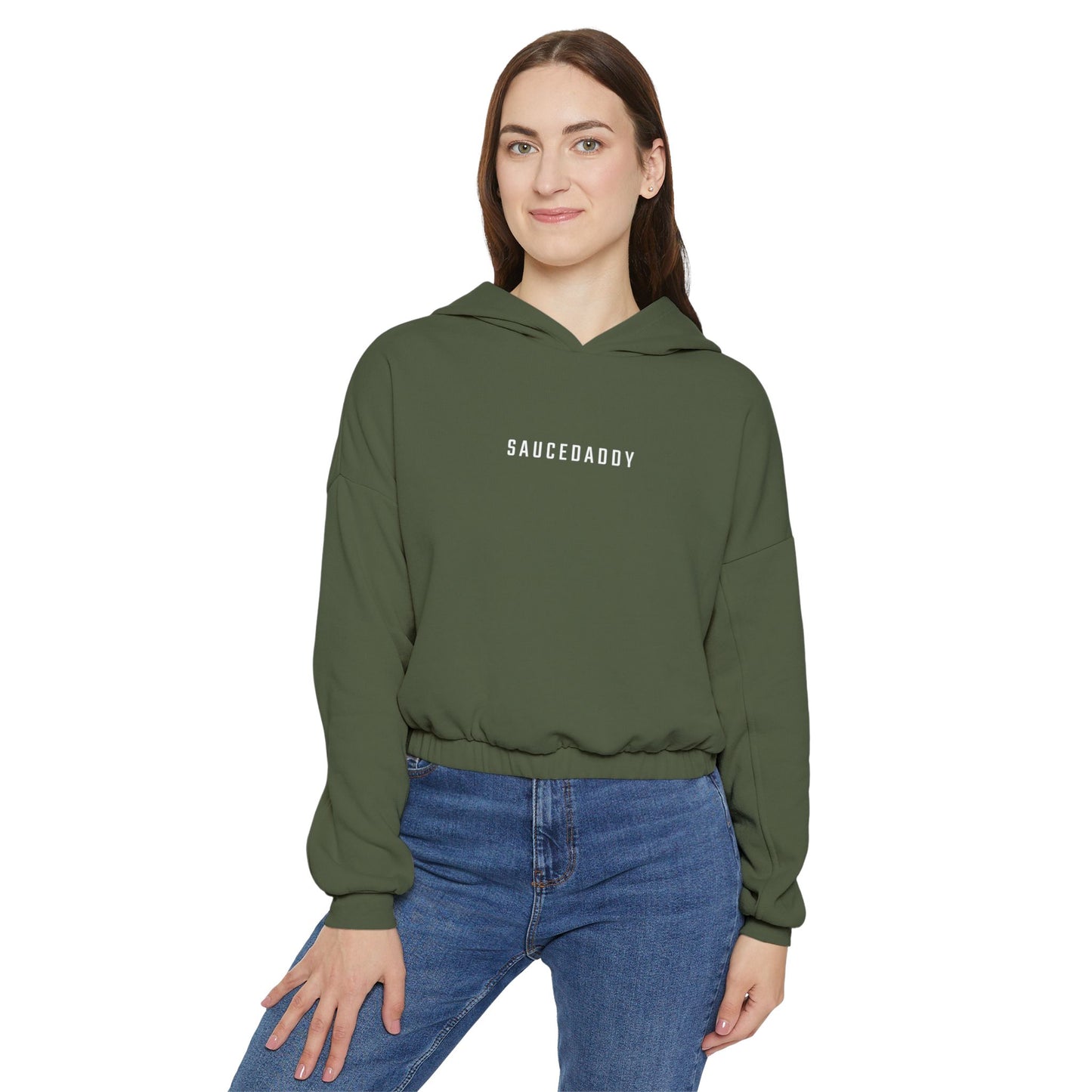 
                  
                    Women's Cinched Bottom Hoodie
                  
                
